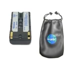 Digital Replacement Battery for Specific Digital Camera and Camcorder Models / Compatible with SAMSUNG SB-L110A, SB-L160, SC-L520, SC-L530, SC-L550, VM-A350, VM-A400, VM-A5500, VP-L2000, VP-L3000, VP-L4000 - Includes Leatherette Camera / Lens Accessories Pouch