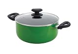Ecolution Elements Eco-Friendly 8 Quart Stock Pot with Glass Lid Green Discount