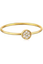 Tai Gold Disc Stackable Ring