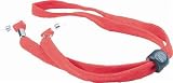 Review Sinner  / Cord - Red & Black Colour - With Ring and Clear End