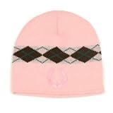 Indianapolis Colts NFL Team Apparel Pink Argyle Knit Beanie