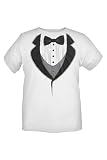 White Tuxedo T-Shirt