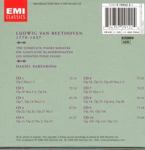 Beethoven: Complete Piano Sonatas / Daniel Barenboim under Classical in The Classical Store