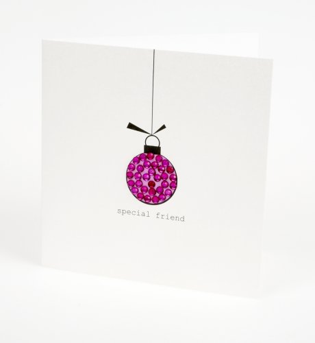 Diamant? Bauble Special Friend Card