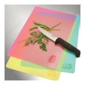 9.5" x 14" Cutting Boards with Food Icons