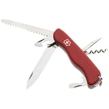 VICTORINOX Taschenwerkzeug, feststellbar, rot, Klinge mit Wellenschliffvon "Victorinox"