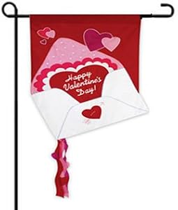 Love Letter - 12" x 18" Appliqued Garden Flag