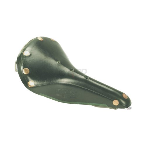 Brooks Saddles B17 Bicycle Saddle (Titanium Rails, Green) Reviews