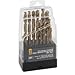Titan (TIT11006) 22 Piece Titanium-Coated High Speed Steel Drill Bit Set