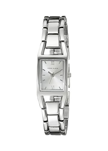 Anne Klein Women's 106419SVSV Silver-Tone Dress Watch
