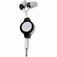 ARTDIO KY-1103BLACK Retractable Earbuds (Black)