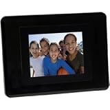 Sunpak Deluxe 3.5 Inch Digital Photo Frame - black color frame, using SD card