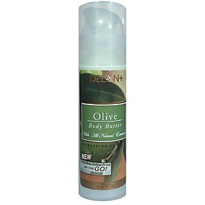 DELON Intense Moisturizing Olive Body Butter on the Go Pump 3.38 oz/100 ml