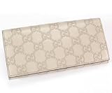 GUCCI (グッチ) 二つ折り長財布 アイボリー 146229 A0V1R 9022