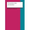 Wörterbuch der Architektur: Mit 129 Abbildungen Wörterbuch der Architektur: Mit 129 Abbildungen