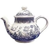 Churchill Blue Willow Teapot 2pt 1200ml by Churchill China