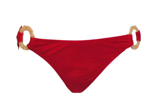Radi Fiji Maroon Retro-Ringer Swimsuit-bottom