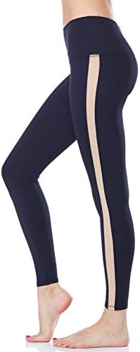 Strut-This Gemma Ankle Legging-ST Blk/Nude-One Size (OS) Black/Nude Leggings Basic