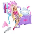 Barbie Hairtastic Color & Wash Salon