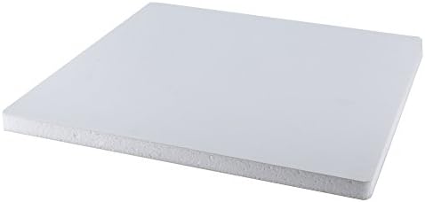 Foam Core Cake Board Square White, 14 x 14 x 1/2 Inches by GSA
