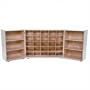 Wood Designs 25509 Tri Fold Storage Unit