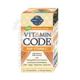 GOL Garden of Life Vitamin Code- Vitamin C 60 CNT CAP