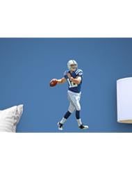 Home: Andrew Luck Rookie Mini FATHEAD Indianapolis Colts Official NFL Vinyl Wall Graphic 7"x5" - Fathead