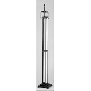 63 Inch 4 Clmn Msn Floor Base 2Lt Inch S Inch Floor Lamps by Meyda