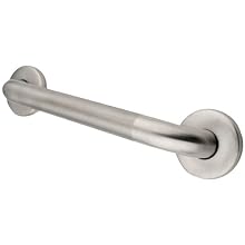 Kingston Brass GB1448CT Concealed Flange Textured ADA 48-Inch Grab Bar with 1.25-Inch Outer Diameter, Stainless Steel