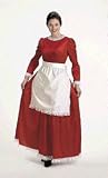Christmas Charmer Dress with Apron Large (12-14) Christmas Xmas Holiday Outfit Costume