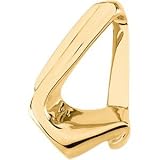 14K White Gold Chain Slide