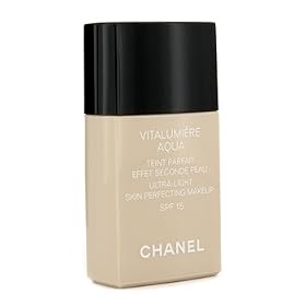 Vitalumiere Aqua Ultra Light Skin Perfecting Make Up SFP 15 - # BA60 Beige Ambre Muscade - Chanel - Complexion - Vitalumiere Aqua Ultra Light Skin Perfecting M/U SPF 15 - 30ml/1oz