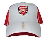 Arsenal Premier League Acrylic Soccer Hat - White/Red Back
