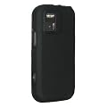 Amzer Rubberized Snap on Crystal Hard Case for Nokia N97 Mini,(Black)