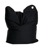 Sitting Bull 620104 Sitzsack 130 x 90 cm Mini Bull, schwarz