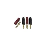 Monster crimp-on mini bananas 1 pair, 16-gauge