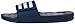 adidas Women's Adissage 2.0 Slides Sandal, Collegiate Navy/White/Halo Blue, 7