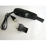 USB Vacuum Cleaner/hoover for Laptop PC Keyboard- black [Office Product]