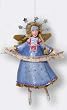 Department 56 Silent Night Angel In Star Halo Christmas Ornament #38681