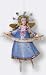 Department 56 Silent Night Angel In Star Halo Christmas Ornament #38681