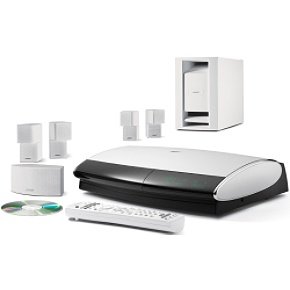 Bose  Lifestyle  48 Series IV DVD home theater system with uMusic  and 1080p video upconversion White