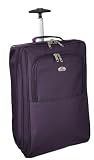 Aerolite - bagage � main accept� en cabine - Bagage � roulettes - 45 cm - Prune