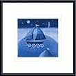 Art Poster Metal Framed Print - Sailing Boats - Artist: Emma Freeman- Poster Size: 11 X 11
