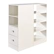 South Shore 3360085 Logik Collection Combo Storage Unit, Pure White