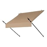 4 Ft. Designer Window Awning, Color: Sand 31O%2BgKS%2BZIL. SL160 4 Ft. Designer Window Awning, Color: Sand