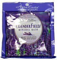 Aromatherapy Mineral Bath - Lavender Fields, 6 Units / 2.5 oz
