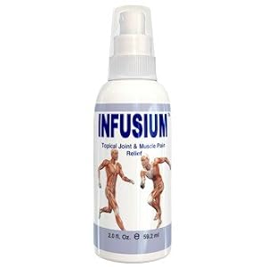 Infusium - Topical Joint & Muscle Pain Relief with Glucosamine, MSM & Menthol, 2 fl oz