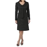 Petite Kasper Houndstooth Skirt Suit