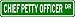 CHIEF PETTY OFFICER Street Sign ~ Custom Aluminum Street Signs