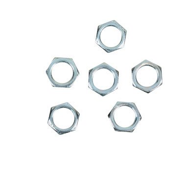 Nuts Hex 1/8 Ip Steel Pack/6